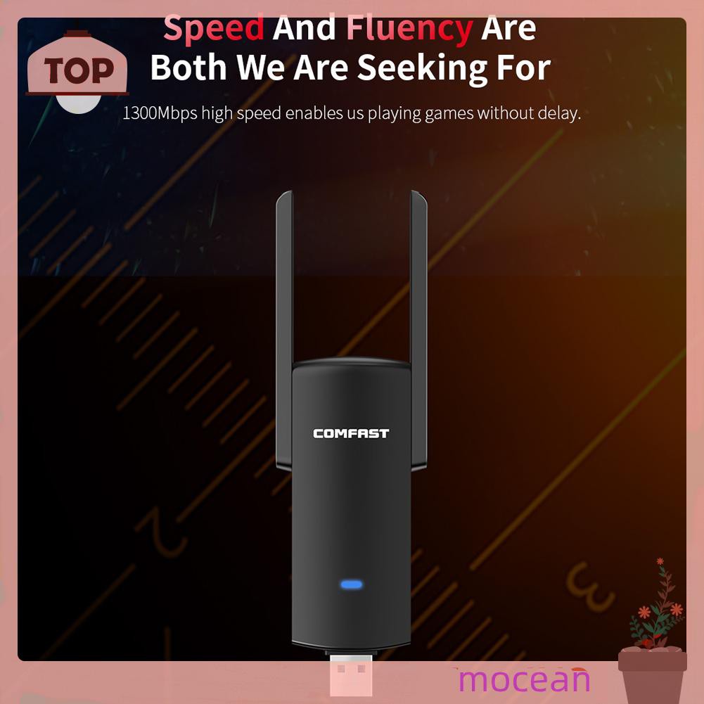 Usb 3.0 Thu Sóng Wifi Hiệu Mocean Comfast Cf-924Ac 1300m 2.4 / 5.8ghz | BigBuy360 - bigbuy360.vn