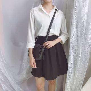 [Có size đại] Áo sơ mi công sở cơ bản phong cách Hàn Quốc, áo somi basic