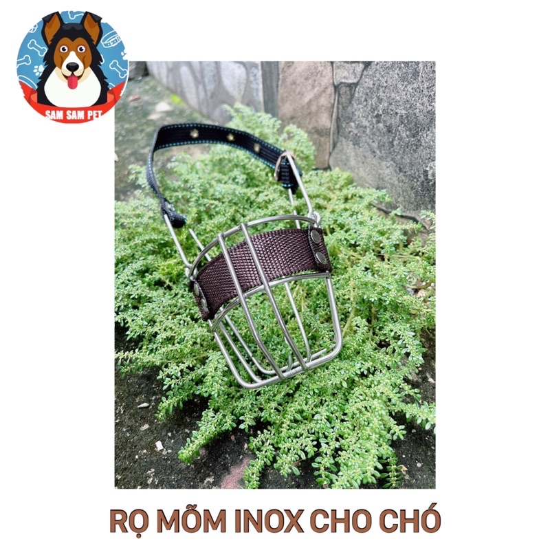 Rọ mõm Inox cho chó