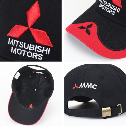 Mũ Lưỡi Trai Thêu Logo Mitsubishi Motor Racing F1