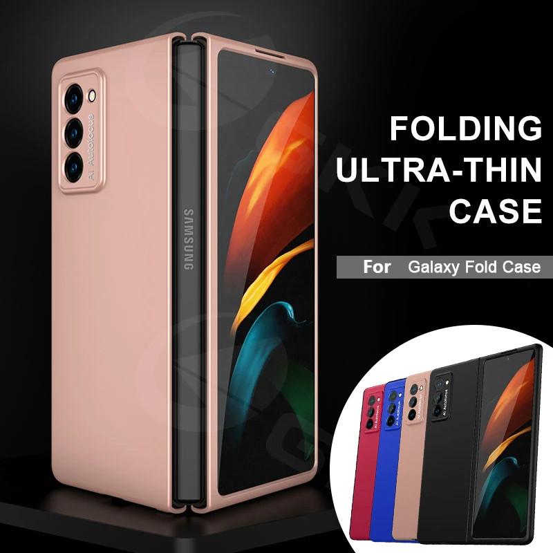 Ốp Điện Thoại Pc Cứng Siêu Mỏng Dạng Gập Chống Va Đập Cho For  Samsung Galaxy Z Fold 2 Fold 2