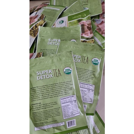 Trà thảo mộc Nanogize Super detox tea