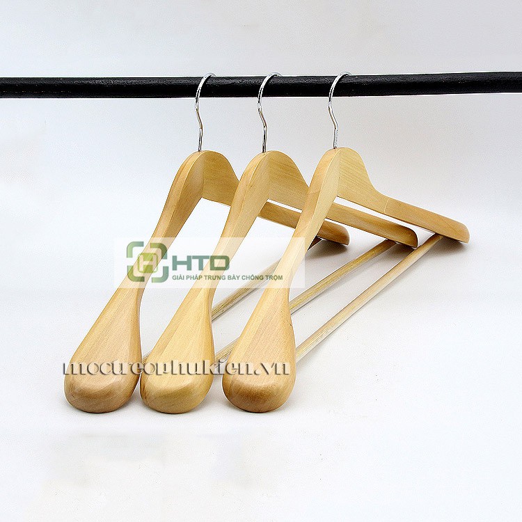 Móc gỗ treo áo vest nam MG-C004