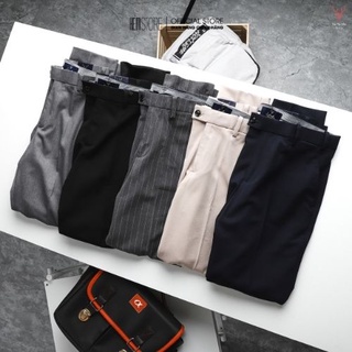 | Satoshi | Quần Tây nam SAQT03 100% cotton chống nhăn, co dãn nhẹ, chất vải bóng mịn, độ bền màu cao