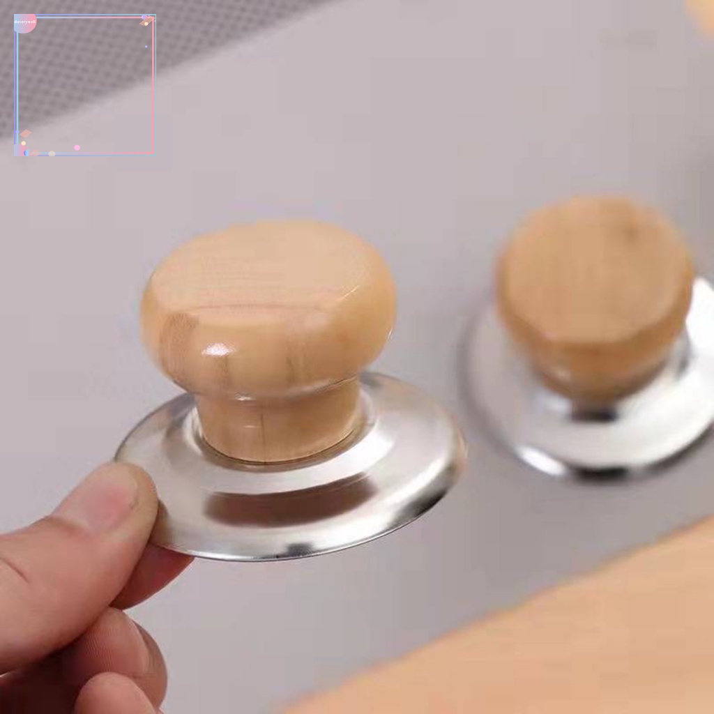 Núm Vặn Nắp Nồi Chống Bỏng Thông Dụng Kèm Ốc Vít Cho Nhà Bếp