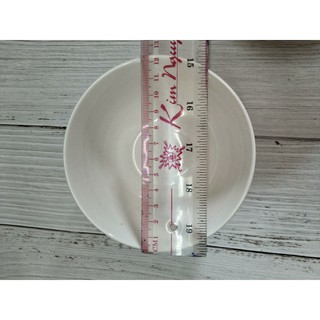 Bộ 2 chén sứ trắng