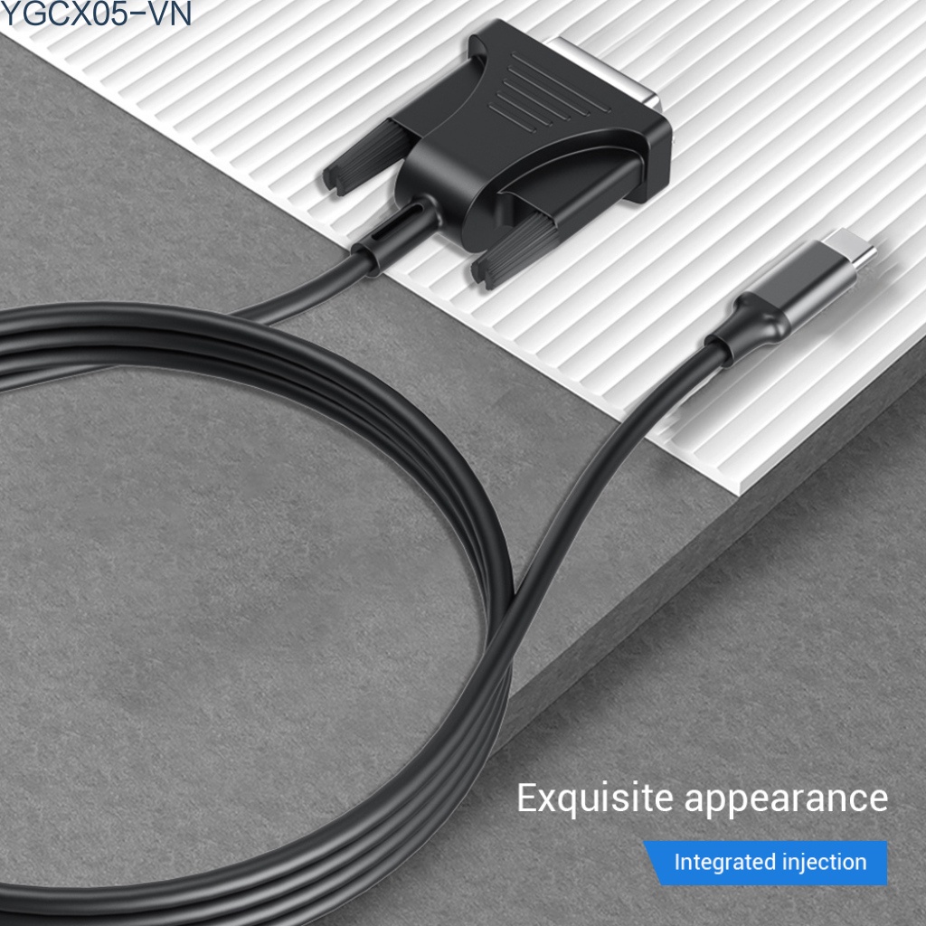 Dây Cáp Chuyển Đổi Usb C Sang Dvi Type-C Sang Dvi Usb3.1 Type C 10gbps Cho Máy Chiếu Macbook 12inch | BigBuy360 - bigbuy360.vn