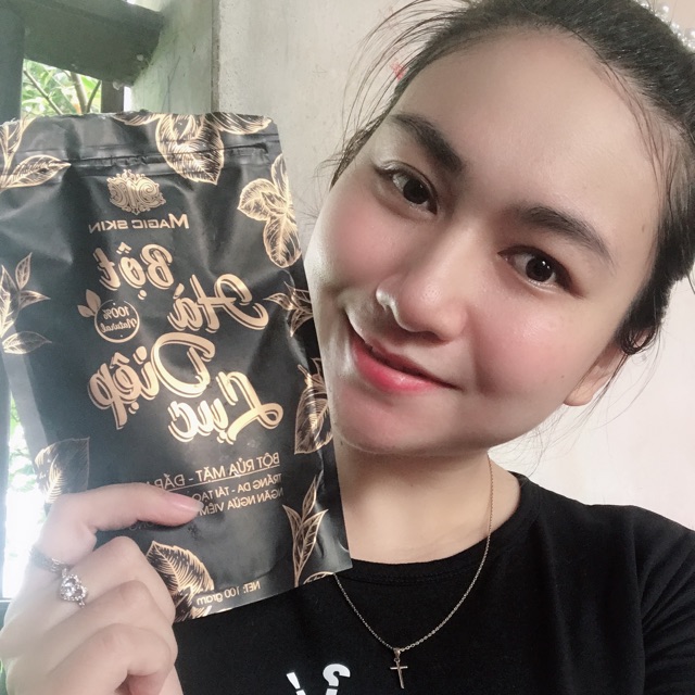 Bột Hà diệp lục Magic Skin