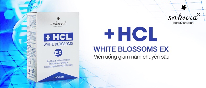 Viên giảm nám chuyên sâu Sakura HCL White Blossom EX | BigBuy360 - bigbuy360.vn