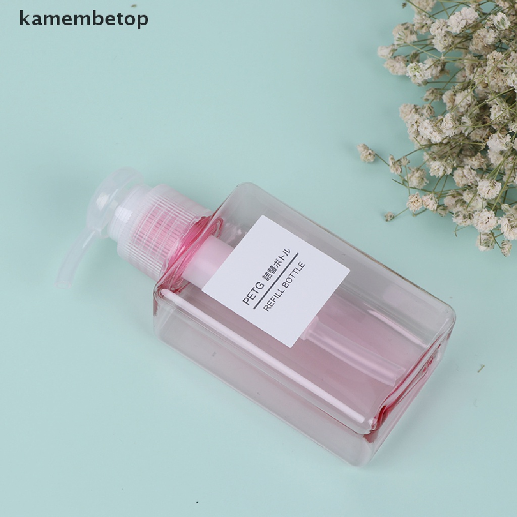 [Hàng mới về] Bình rỗng đựng dầu gội/lotion/xà phòng dạng lỏng 100ml