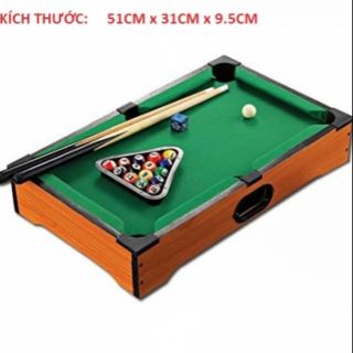Bàn bi da lỗ _Full box ( kích thước 51cm×31cm×9.cm)
