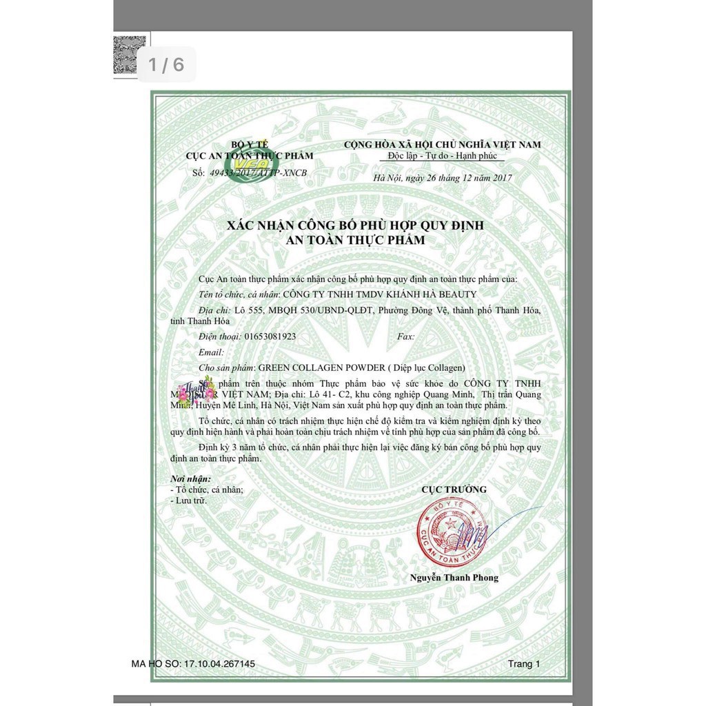 [ Chính Hãng] - Diệp Lục Collagen Green Collagen Powder | BigBuy360 - bigbuy360.vn