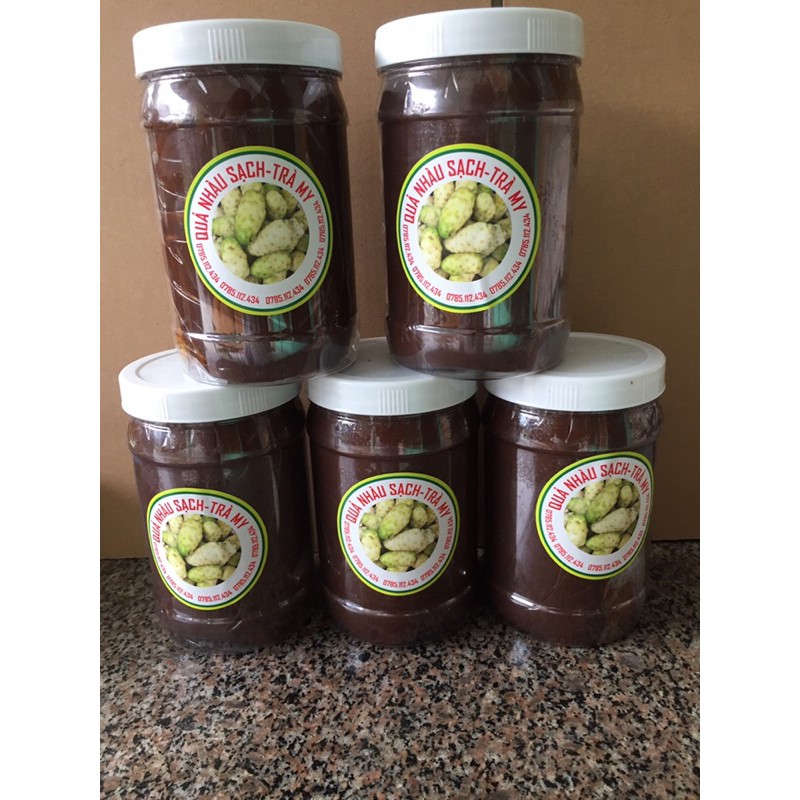 1kg  cốt trái nhàu ngâm đường phèn.