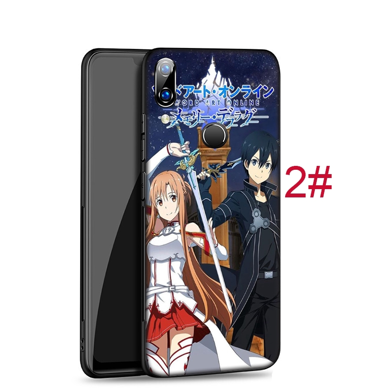 Ốp điện thoại silicon họa tiết Sword Art Online YX172 cho HUAWEI NOVA LITE 3 3I 4 4E 5 5I 5T SMART PRO