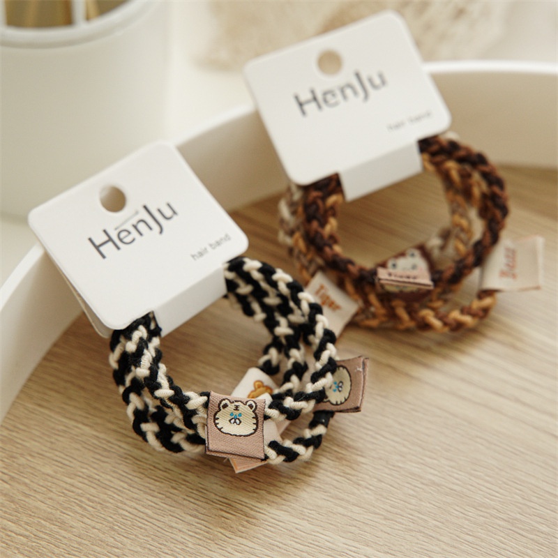 Dây Thun Cột Tóc Màu Sắc Gradient Dành Cho Nữ