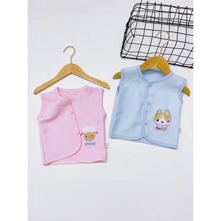 Áo gile cotton cho bé sơ sinh