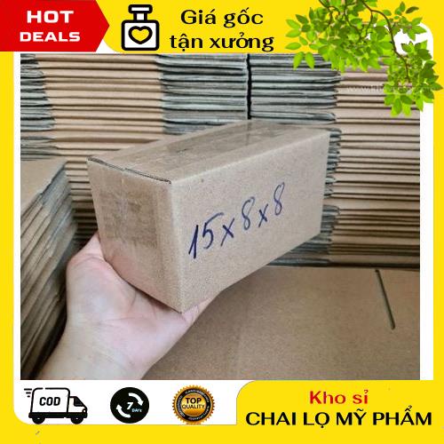 [GIÁ TẬN GỐC] [15x8x8] Thùng Hộp Carton Đóng Gói Hàng , phụ kiện du lịch