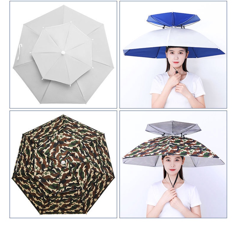 Dù Chống Nắng Hai Lớp Thoáng Khí Tiện Lợi Dễ Sử Dụng