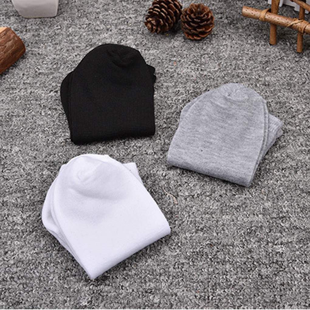 Tất cotton trơn đơn giản cho nam