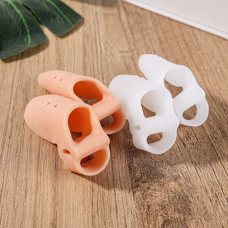 [Hàng mới về] Set hai dụng cụ silicon tách ngón chân cái giảm đau tiện lợi cho nam nữ