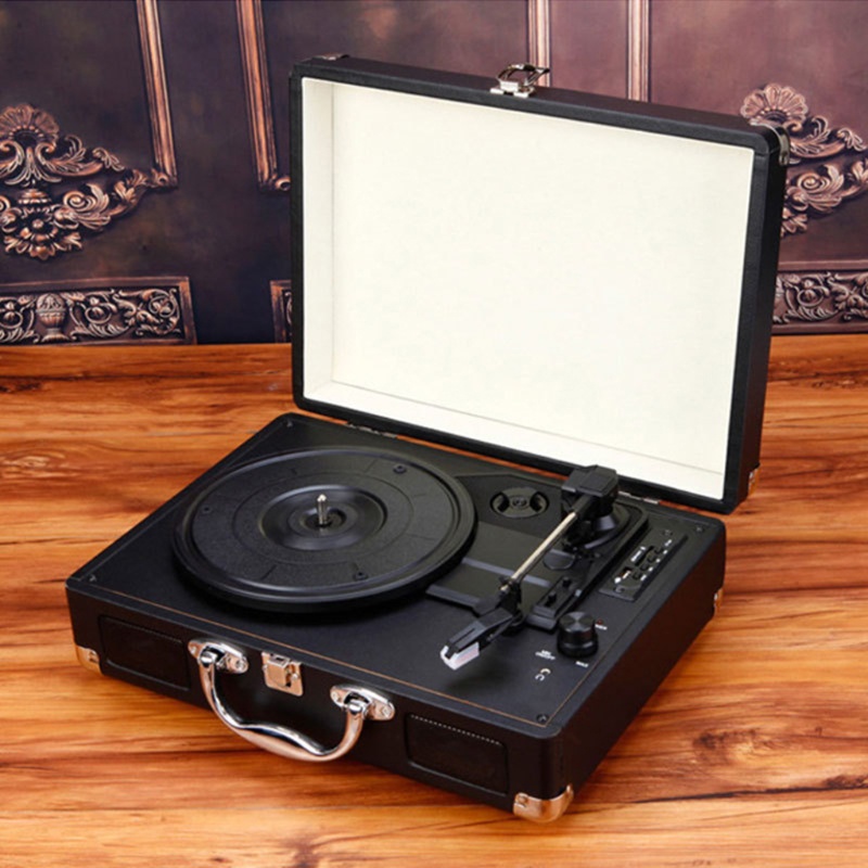 Máy Ghi Âm Lp Vinyl Quay Tự Động
