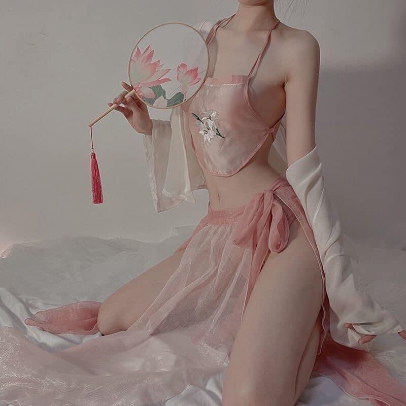 Hán phục cổ trang sexy quyến rũ ( sẵn )