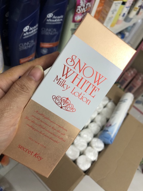 Snow white dưỡng thể trắng da  milky lotion secret key