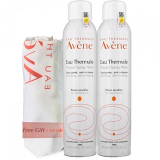 Cặp xịt khoáng Avene 300ml + Tặng quà chính hãng