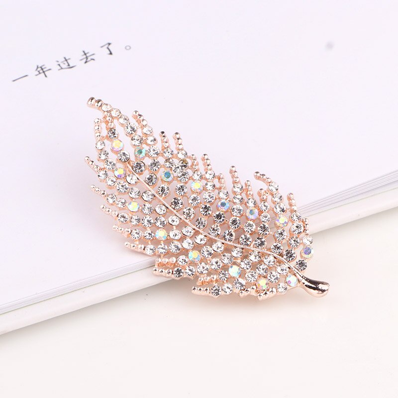 Trâm Cài Áo Hình Lông Vũ Bằng Hợp Kim Kẽm Màu Vàng Thời Trang Cho Nam Và Nữ