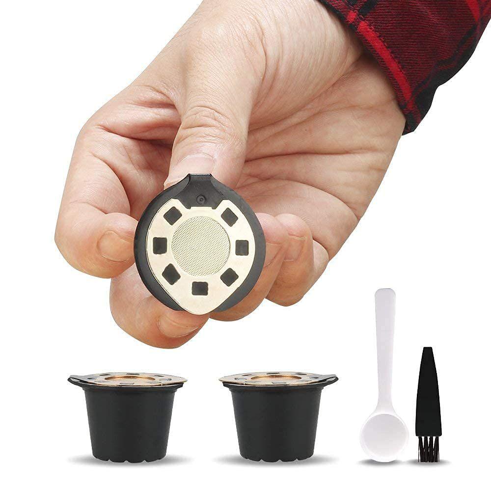 Bộ 3 Cốc Lọc Cà Phê Espresso Có Thể Tái Sử Dụng Cho Nespresso