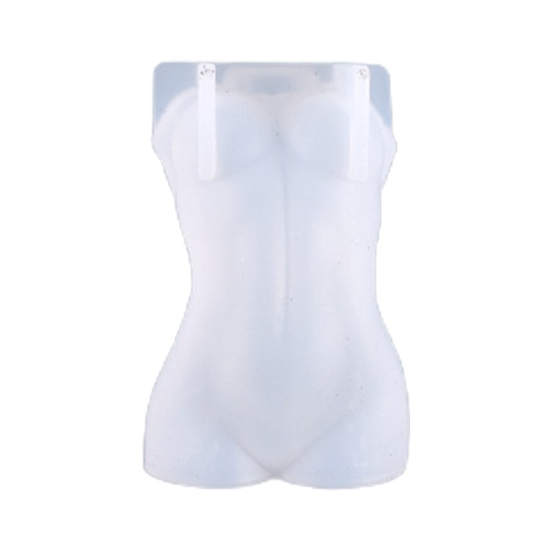 Khuôn silicon làm nến đổ resin hình cơ thể độc đáo