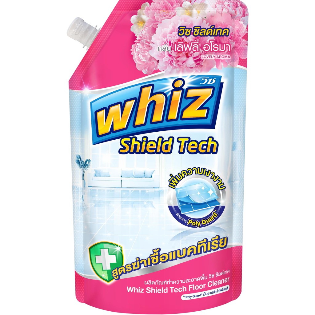 Nước Lau Sàn WHIZ SHIELD TECH 800ml (Thái Lan)