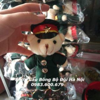 Móc Khóa Gấu Bông Bộ Đội Công An