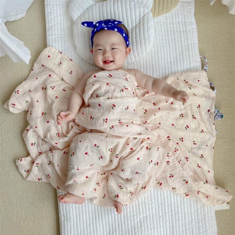 Khăn sợi tre cho bé