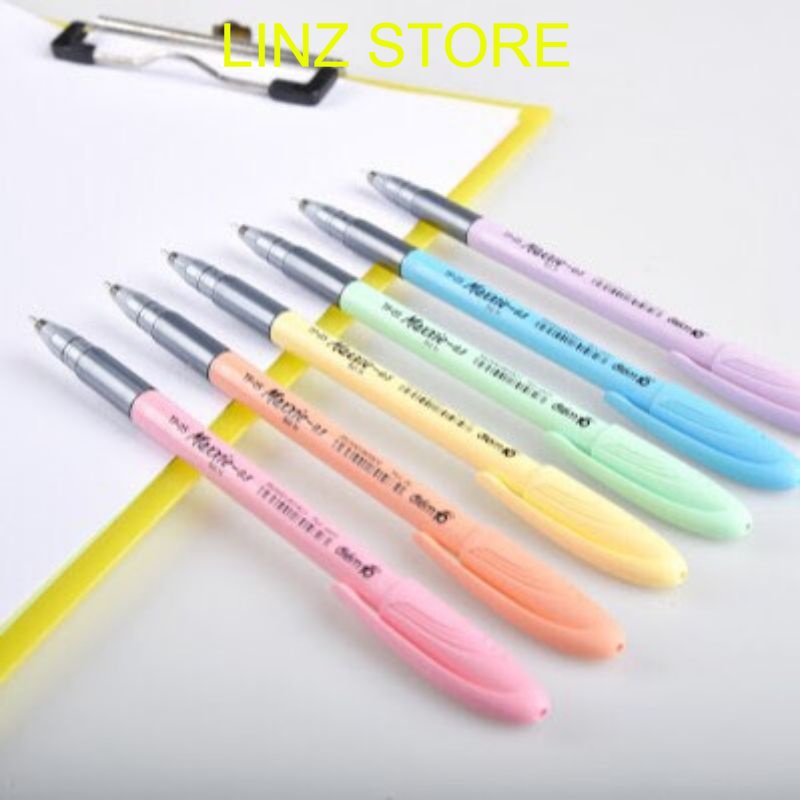 Bút bi Maxie Điểm 10 mã TP 05, 20 cây, ngòi 0.5mm, mực xanh. Linzstore89