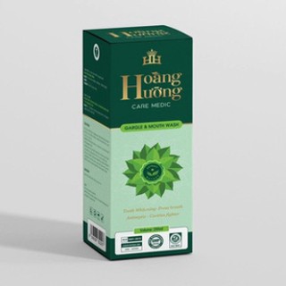 1 lọ nước súc miệng hoàng hường care medic ngăn ngừa nâu răng, kháng khuẩn, trắng răng, thơm miệng