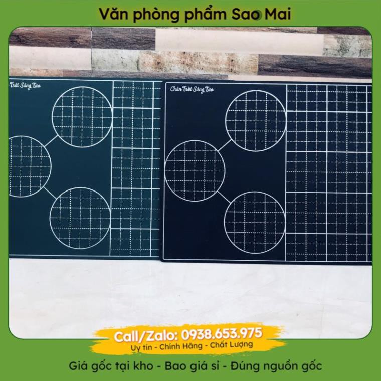 ✔️Vpp tại kho✔️ Bảng dành cho học sinh lớp 1 theo bộ sách chân trời sáng tạo, bảng viết phấn chống lóa - VPP Sao Mai