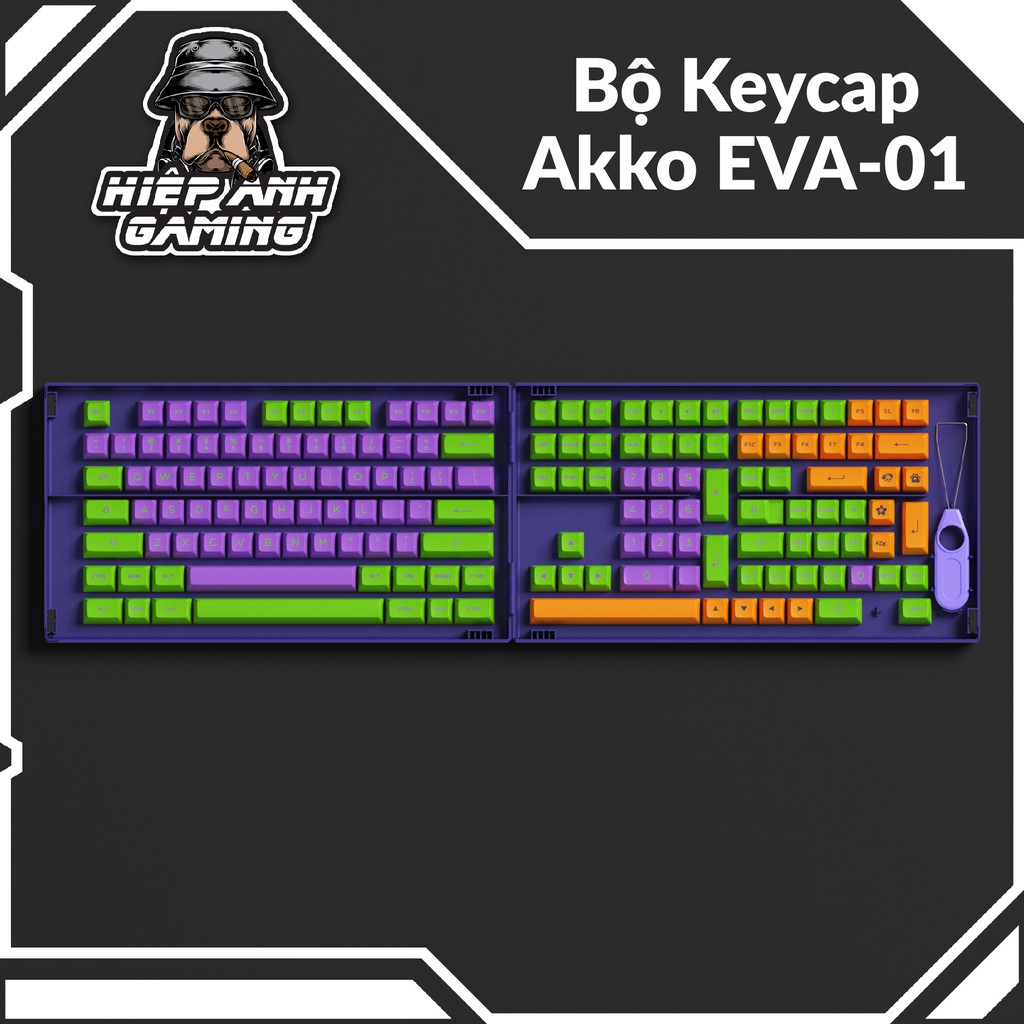 Bộ keycap AKKO EVA01 - ASA Profile dành cho bàn phím cơ