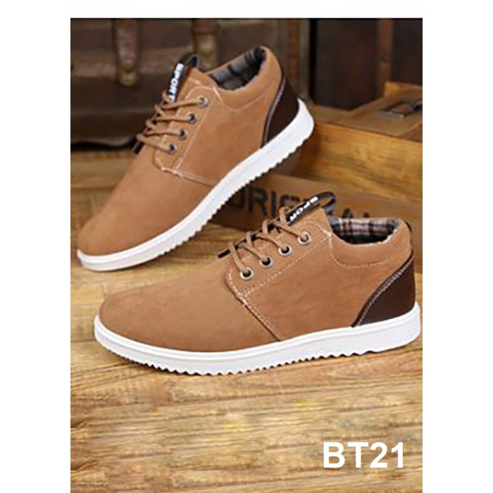 Giày Buộc Dây 💝 FREESHIP 💝 Giày Sneaker Nam Phong Cách Thể Thao | BigBuy360 - bigbuy360.vn