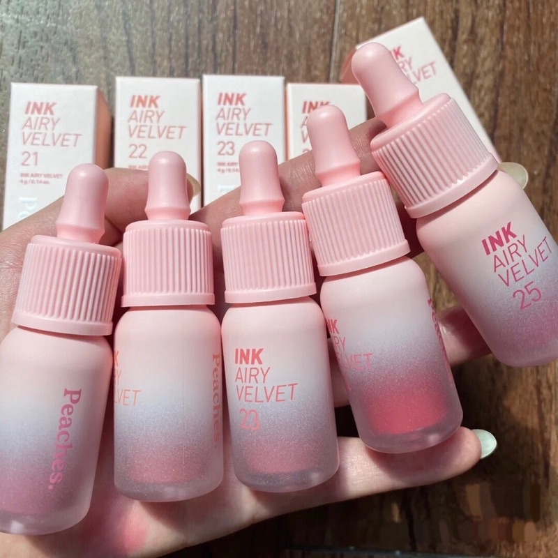 Son kem nước mịn mượt Peripera Ink The Airy Velvet