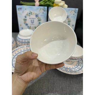 Bộ 2 chén, 1 Dĩa, 1 tô pastel (Quà tặng Unilever)