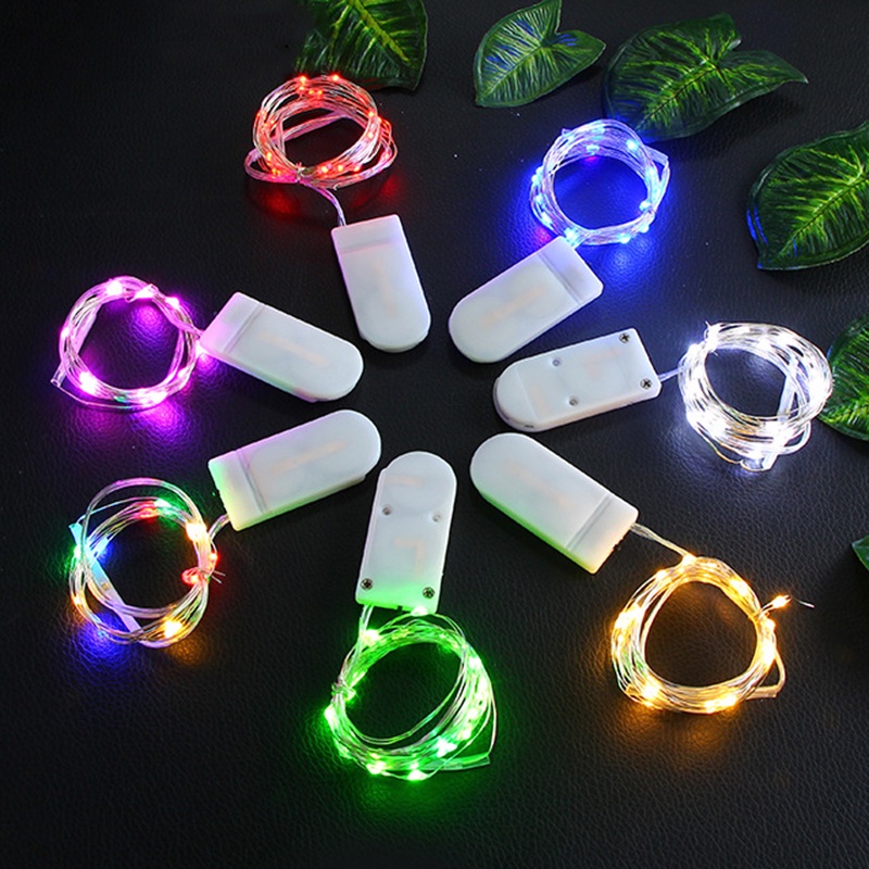 Dây Đèn Led Yr-20 Bóng Màu Bạc Trang Trí Nhà Cửa / Tiệc Cưới