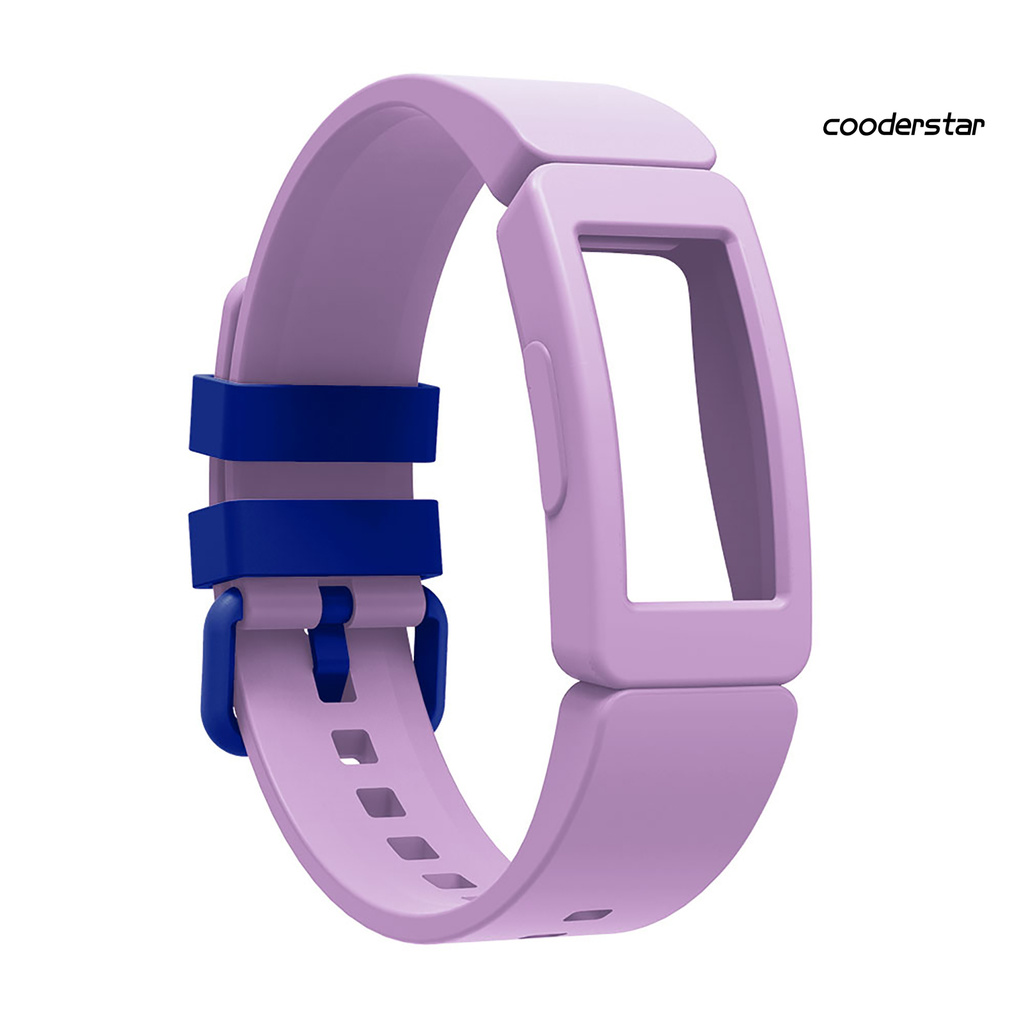 Dây Đeo Thay Thế Chất Liệu Silicon Thiết Kế Nhiều Lỗ Thời Trang Cho Fitbit Inspire Hr / Ace 2