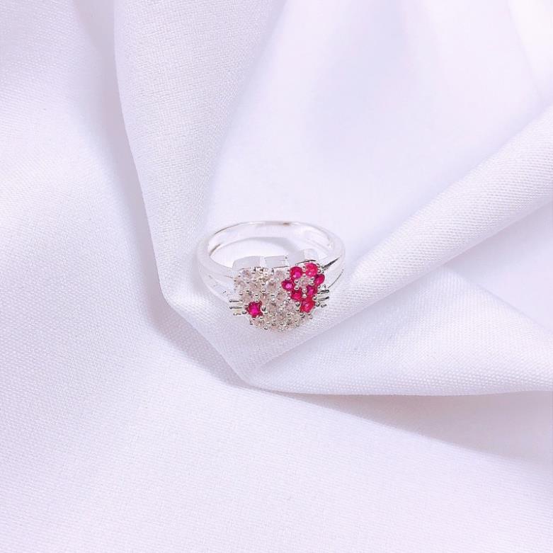 Nhẫn trẻ em mèo hello kitty- Nhẫn bạc ta_,BẠC KIM HƯNG