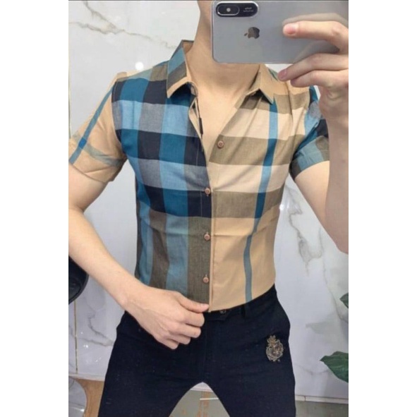 🌟HCM🌟🌺🌺️⚡ Áo Sơ Mi Tay Ngắn BBR, Áo Sơ Mi Dành Cho nam và nữ | BigBuy360 - bigbuy360.vn