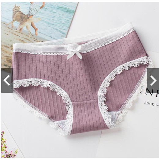 [Mã 12FASHIONSALE1 giảm 10K đơn 50K] Quần lót cotton gân tăm kháng khuẩn siêu mềm | BigBuy360 - bigbuy360.vn