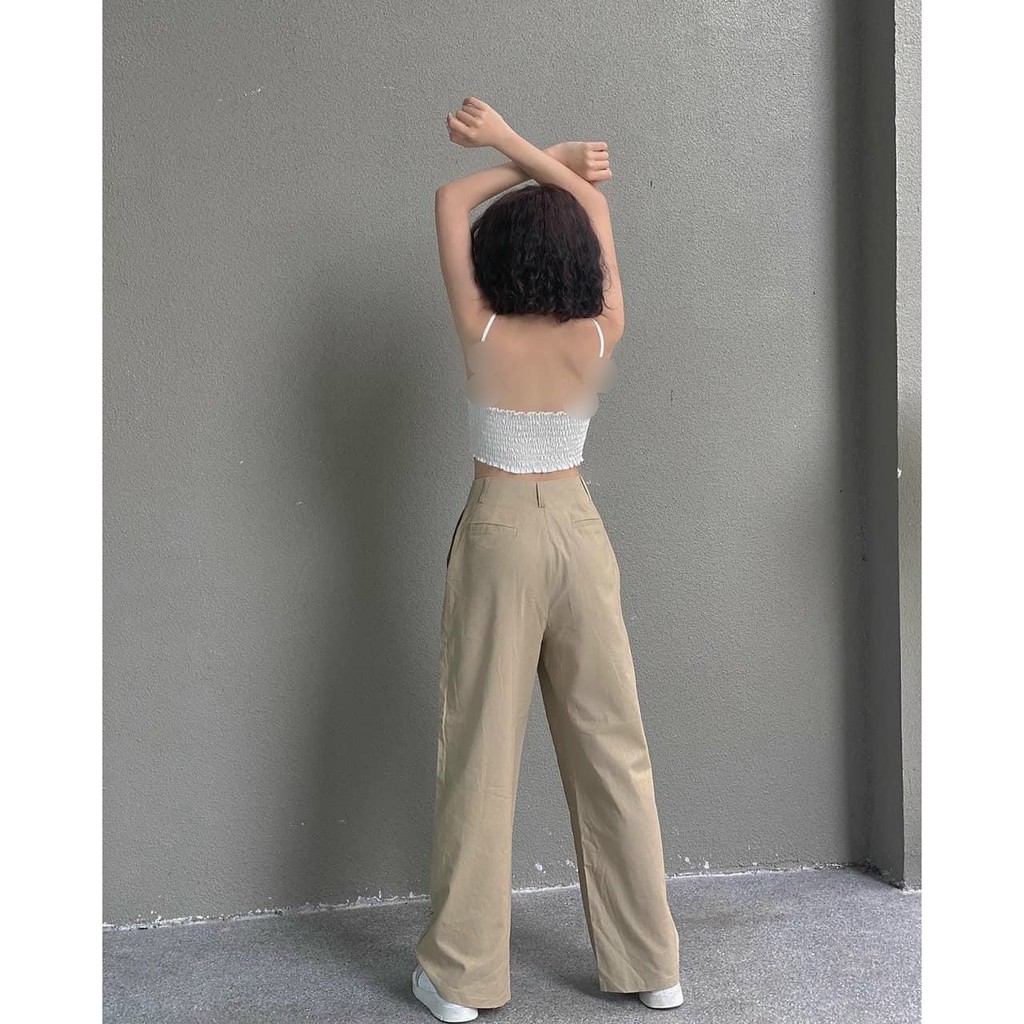 ÁO 2 DÂY BRA KATE NHẬT NHÚN LƯNG KÈM MÚT SEXY