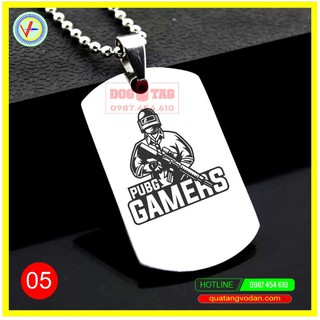 Thẻ bài Dogtag gamer PUBG
