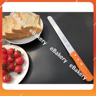 [Loại tốt] Dao cắt bánh không răng cưa bằng thép không gỉ cao cấp 42cm - eBakery