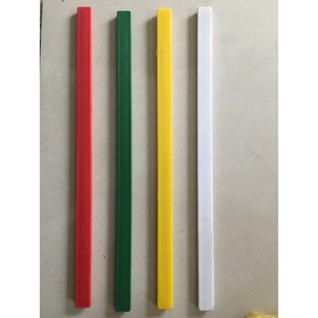 Nam châm thước chặn giấy trên bảng / Thước nam châm 30cm - 1 set 5 cây